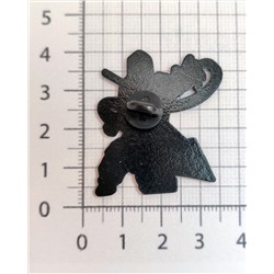 Металлический значок "Мортал"