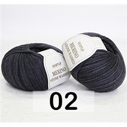 Пряжа Сеам Merino Stone Washed