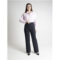 Женские брюки весна-осень Трубы клетка плотная