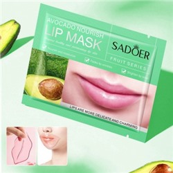 Коллагеновая маска-патч для губ с АВОКАДО