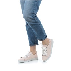 05-DF52-2 PINK POWDER Кроссовки женские (натуральная кожа)