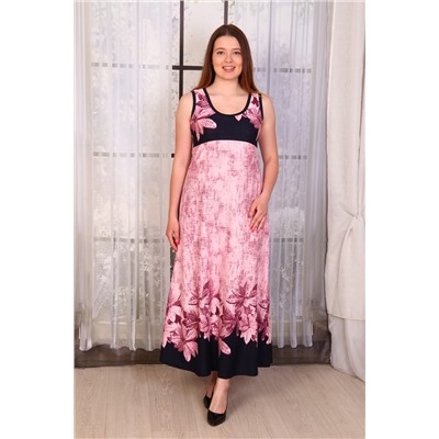 633 Платье-сарафан "Бордо"