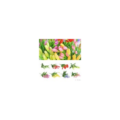 Цветок искусственный 35 см Крокус / WH-36 /уп 2/300/600/