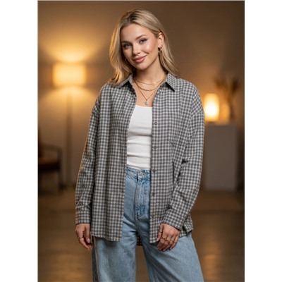 Рубашка OVER SIZE (хлопок)