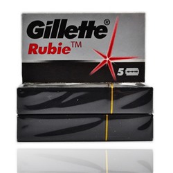 Классические Лезвия Gillette "Rubie" Platinum (1 лист * 20 пачек * 5 лезвий)