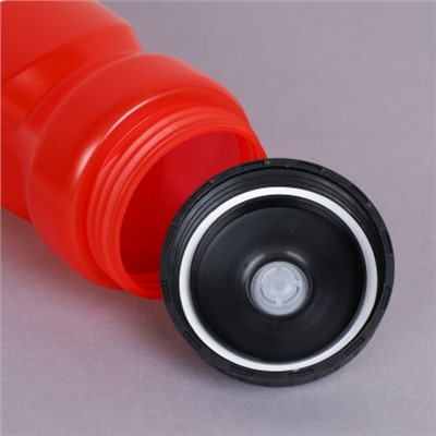 Бутылка для воды ZEON WB105 для активных видов спорта, пищевой hi-quality LDPE,  750ML цвет RED/уп100