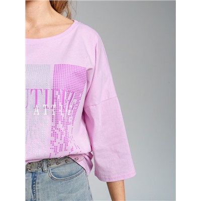 897 Футболка "Розовый"