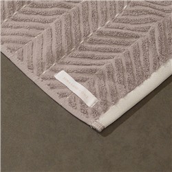 Коврик махровый SL HOME: Lines "Софт Мист" 50х70 см, 100% хлопок, 750 г/м2