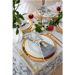 Скатерть Этель Classic style 110х145см +/-3см, 100% хлопок, саржа 190 гр/м2