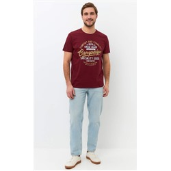 Футболка F111-06-606 bordo