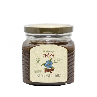 Урбеч из  тёмного льна Мералад, 230г