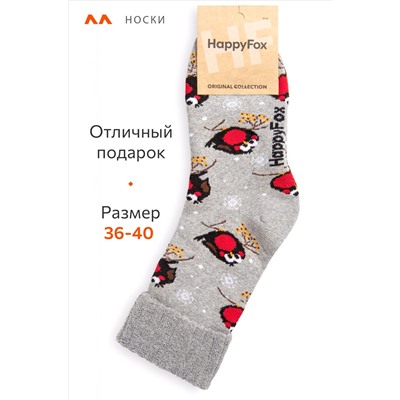 Махровые носки Happyfox