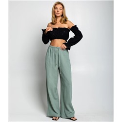 Брюки #ОКТ095004, ментоловый