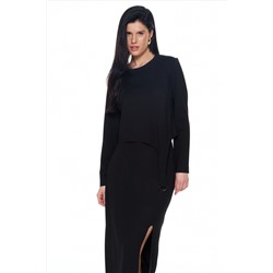 Джемпер, юбка KaVaRi 8058 черный