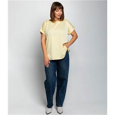 Блуза #ОКТ035001-1, жёлтый