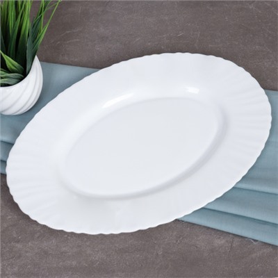 Столовый набор 20 предметов Классика с блюдом / 20/758578120 (white) /уп 2/