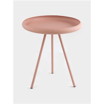 Столик журнальный текстурный «Пудровый», 50×50×55 см