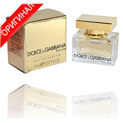 Пробник Dolce & Gabbana The One 5 ml