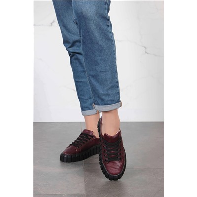 Кеды ED'ART 127.91505'bl. Бордовый R