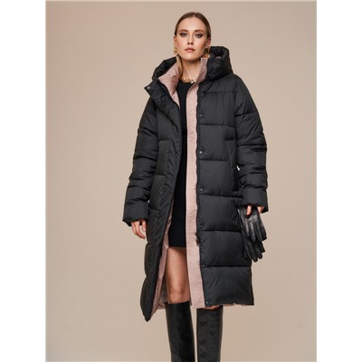 Пуховик женский черный