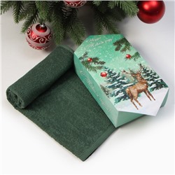 Полотенце махровое «Этель. Сказочный лес», 30×60 см, 100% хлопок, 340 г/м²