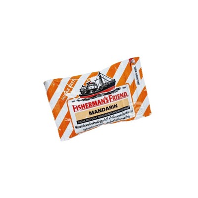 Пастилки Fisherman's Friend без сахара (Мандарин) 25 гр