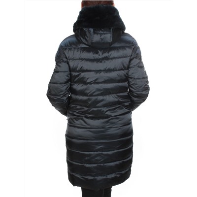 815 DARK BLUE Пальто зимнее женское VISDEER (200 гр. тинсулейт)