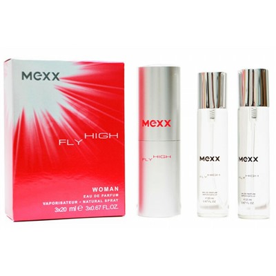 Набор духов 3х20мл Mexx Fly High edp
