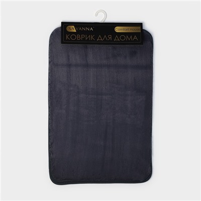 Коврик для дома SAVANNA «Элайза», 40×60 см, синий