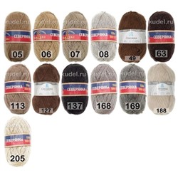 Пряжа Камтекс Северянка