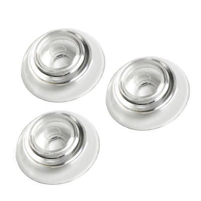 Термошайба мини из поликарбоната, d=30 мм, УФ-защита, прозрачная, набор 50 шт.