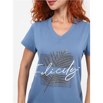 Колеус - футболка индиго