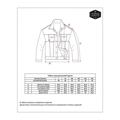 Куртка джинс F112-1209b l.blue