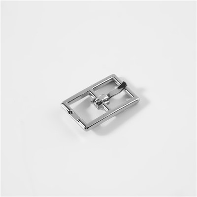 Пряжка, 1.8×1.2 см, 10 мм, 10 шт., цвет серебряный