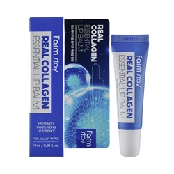 Бальзам для губ с коллагеном Farm Stay Real Collagen Essential Lip Balm 10млКорейская косметика по оптовым ценам. Популярные бренды Корейской косметалогии в интернет магазине ooptom.ru.