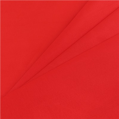 Ткань для рукоделия, сорочечная, цвет красный, лоскут 100 × 150 см