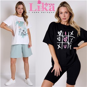 Lika dress - трикотаж из Иваново для всей семьи