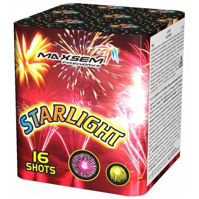 Фейерверк GP497 Свет звезд / STARLIGHT (0,8" х 16)