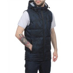 2121 DK. BLUE Жилет мужской (100 гр. синтепон)
