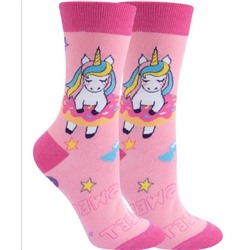 Носки р.35-40 "Cute Animals" Единорог