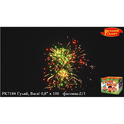 Фейерверк РК7184 Гуляй, Вася (0,8" х 100)