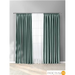 CASSIA ОРТОН мятн Комплект штор 240х270-2, 2пр, плстр, КТ