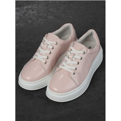 05-PDD215-5 LT. PINK Кроссовки женские (натуральная кожа)