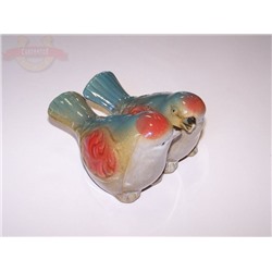 Птички парочка керамика глазурь 11*8см (1уп-4шт) 1шт