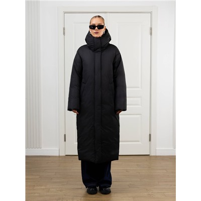 Пуховик женский черный