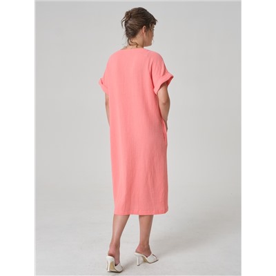 Платье-рубашка из муслина