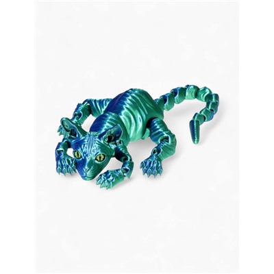 3Д - печатная игрушка «Кот Сфинкс», подвижная, 29 см, цвет МИКС