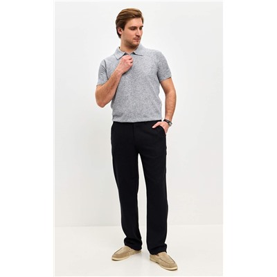 Брюки лен P511-0852 navy