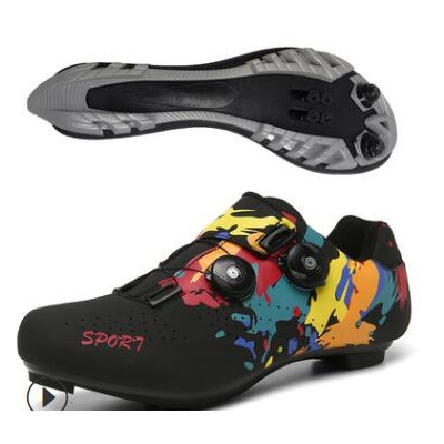 Велосипедные туфли MTB 896 37-44 size, Технологии: Нано кожа, Нейлон, Пластиковая подошва, Цвет: Черный камуфляж (37)