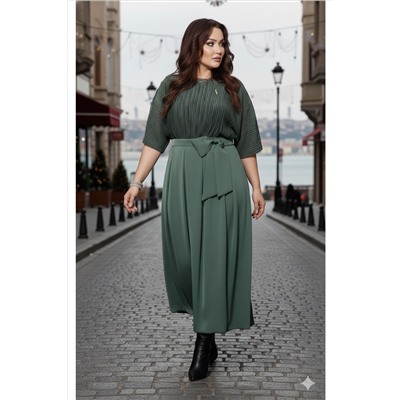 Платье Vittoria Queen 26913 зеленый